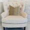 Edge Collections - Red - Luxury Gem Accent Throw Pillow for Couch - 1 Piece